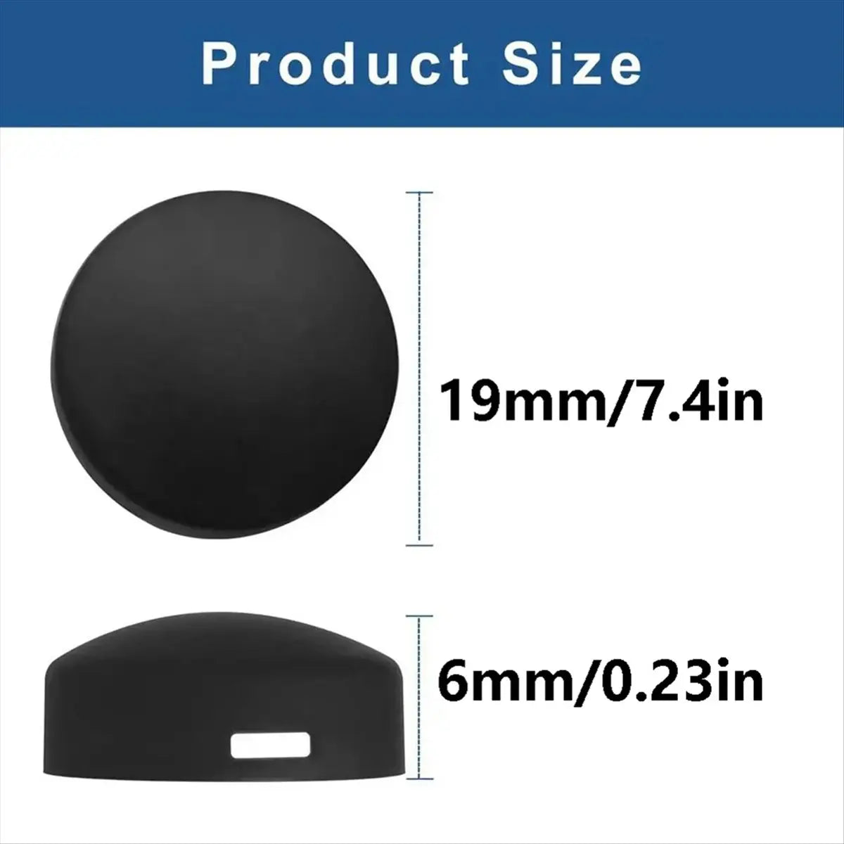 *ABDH 4pcs Replacement Button for RING Doorbell Pro Fix Your Broken Cracked Button Doorbell Accessories Doorbell Replacement Peaceful Pleasures Health and Wellness Default Title