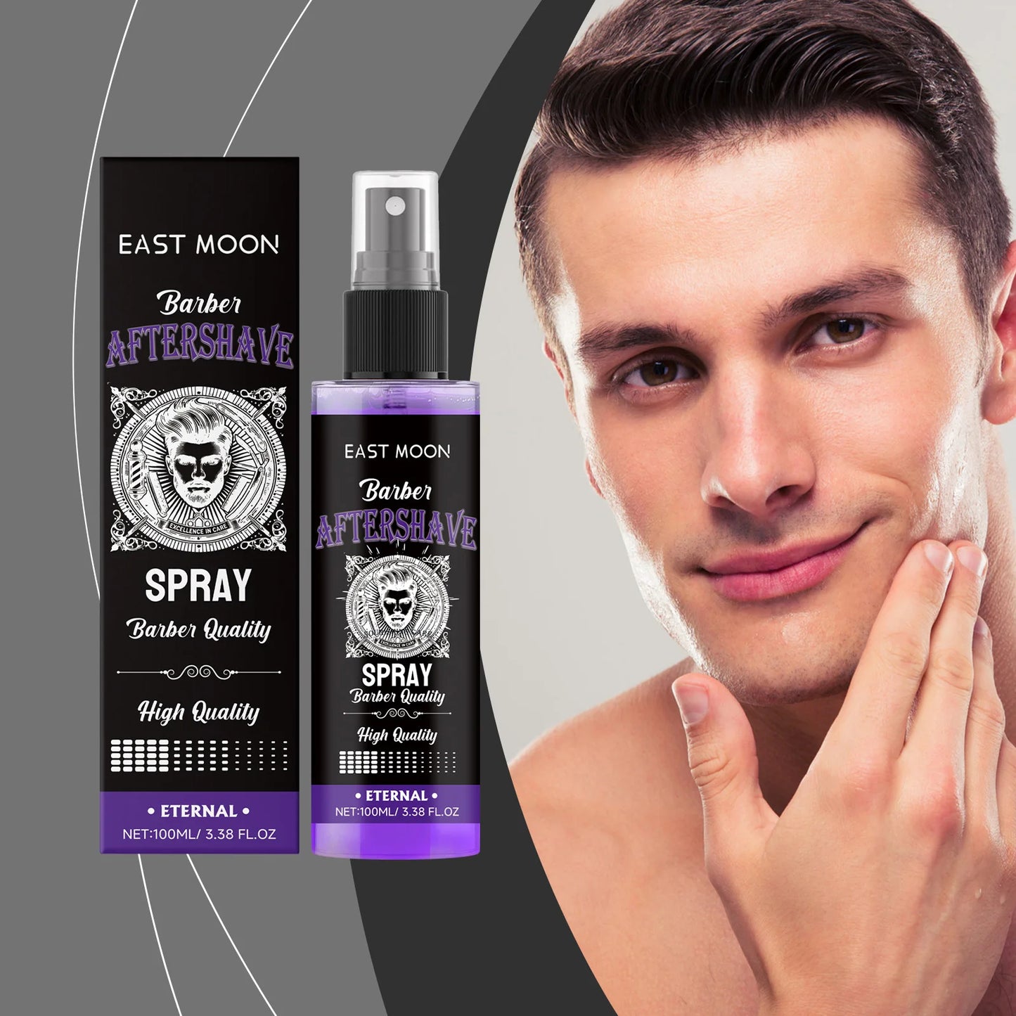 East Moon Aftershave Spray – Moisturizing, Soothing & Non-Greasy