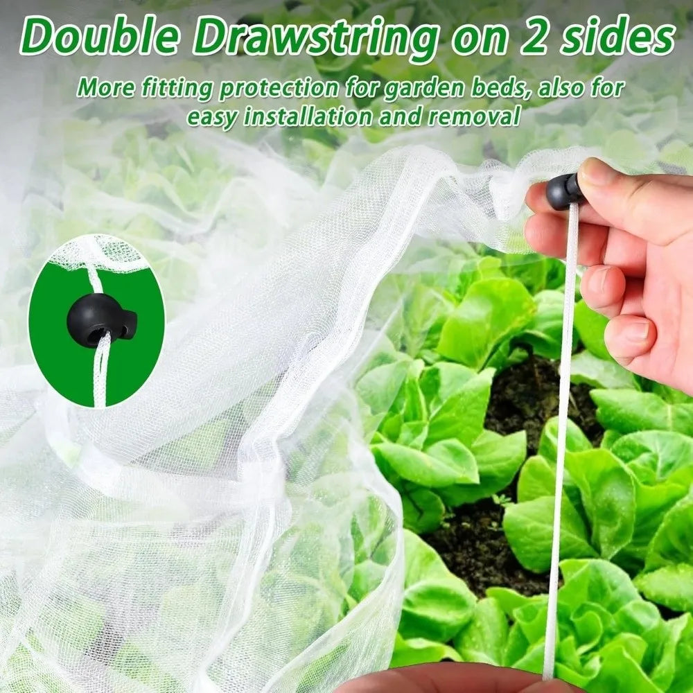 Garden Insect & Bird Protection Net | Breathable Barrier Mesh