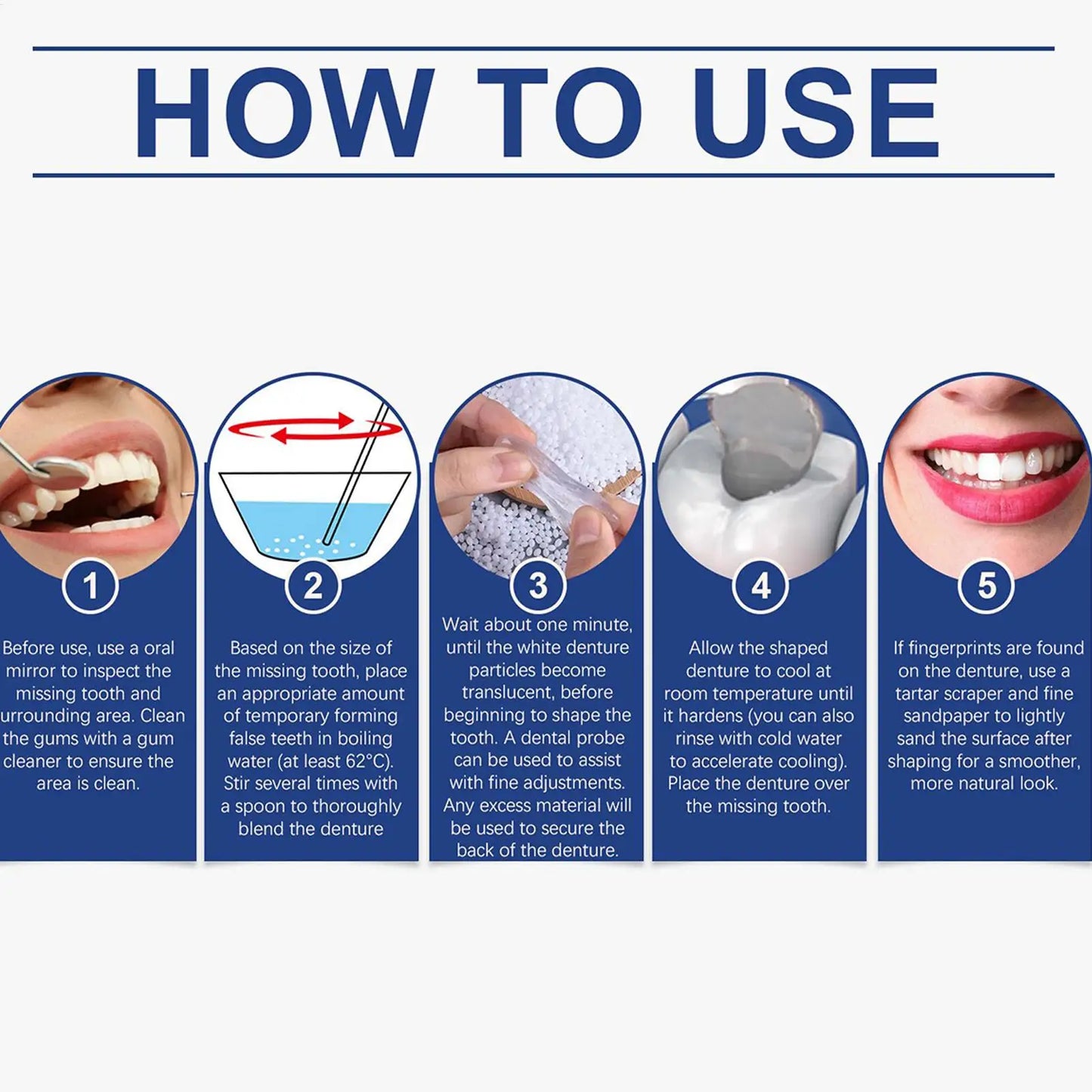 Teeth Repair Bonding Glue 30g Kit – Strong Hold & Natural Fit