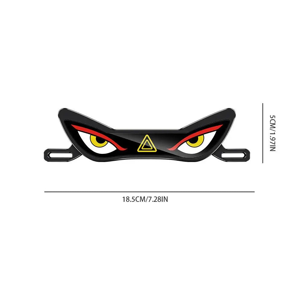 Motorcycle Demon Eye LED Brake Warning Light | 12V Neon Decor
