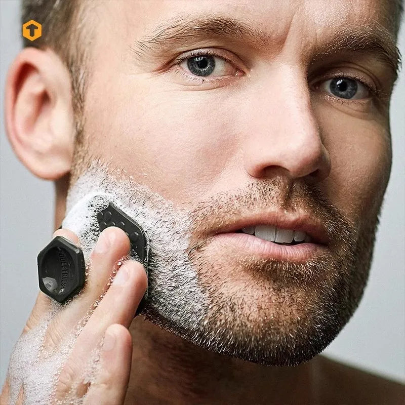 Men's Silicone Face Scrub Brush – Deep Clean & Massage