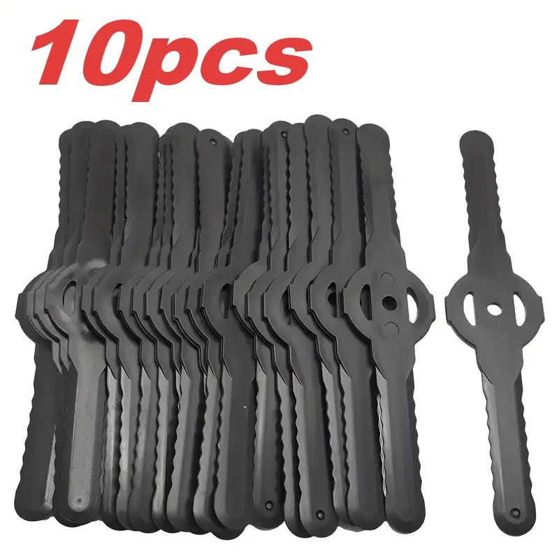 10- Plastic Blade Cutter Replacement Cordless Grass Trimmer Strimmer