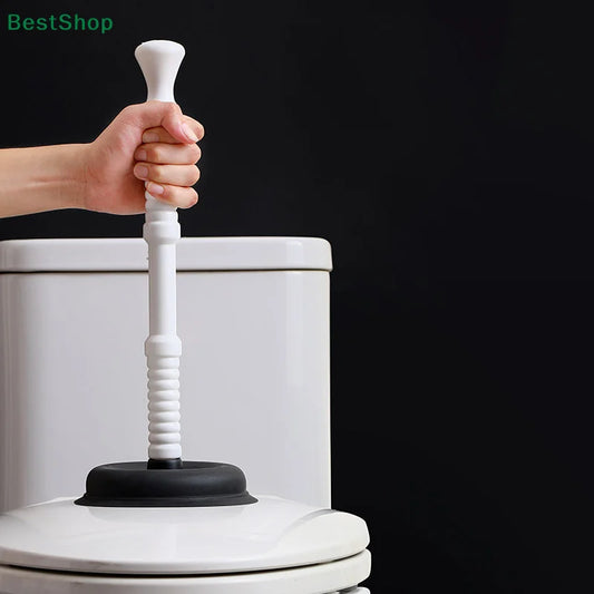 Silicone Vacuum Toilet Plunger | High-Pressure Drain Unblocker Drain Plunger Oasis Select
