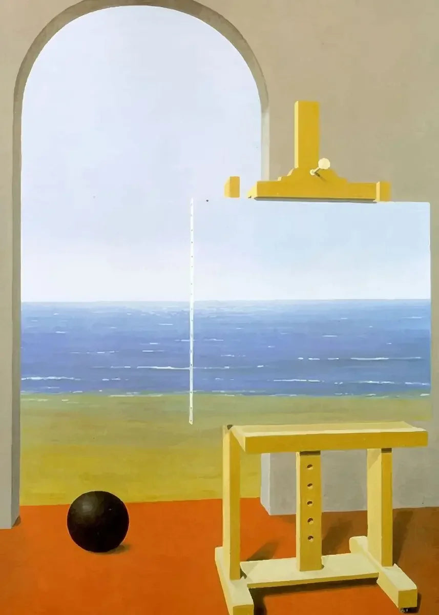 Rene Magritte Surrealist Canvas Wall Art Print | Unframed Poster