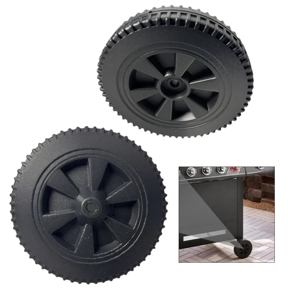 Grill Wheels Replacement Parts Charbroil Gas Grills BBQ Oven Kitchen