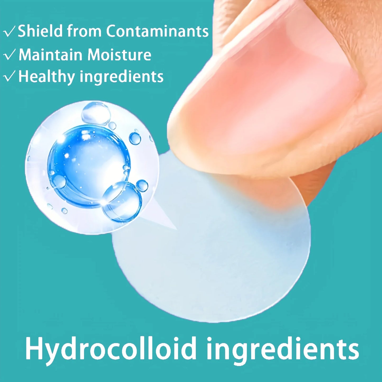 Hydrocolloid Acne Patches – Invisible, Waterproof, All Skin Types
