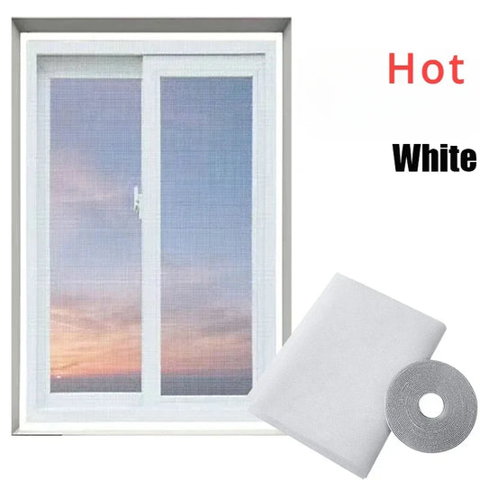 DIY Flipper Zero Cut-free Mosquito Net for Window Ecoflow Net Curtains Self-adhesive Curtain Shades Screen Home Textile Garden Peaceful Pleasures Health and Wellness