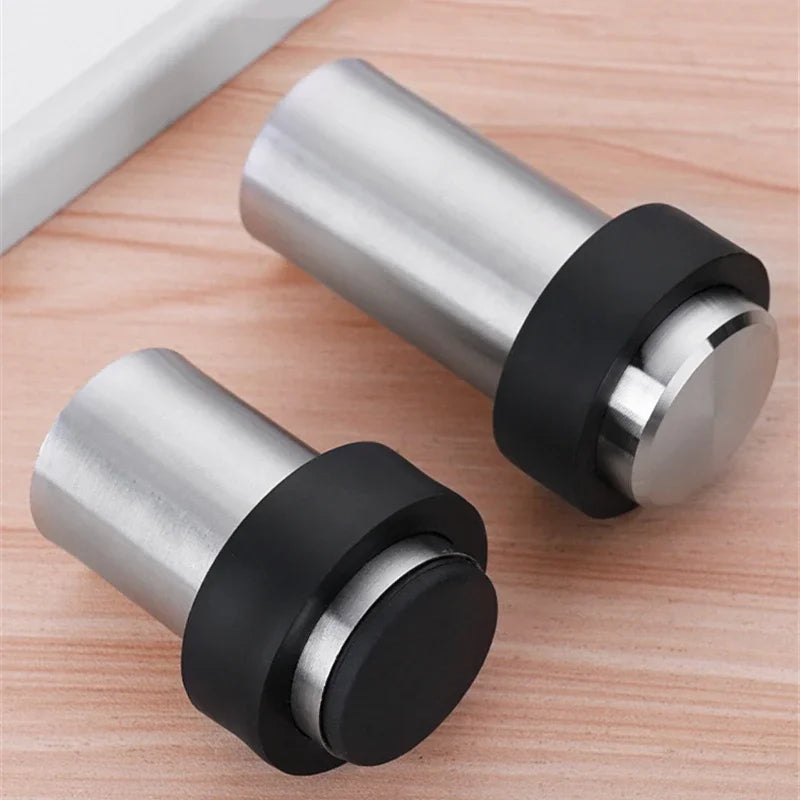 304 Stainless Steel Floor Door Stop – Screw or Adhesive Mount Floor Door Stop Peaceful Pleasures Health and Wellness