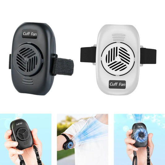 Portable Arm Cuff Turbo Fan – Rechargeable Wearable Cooling Wearable Cooling Fan Peaceful Pleasures Health and Wellness