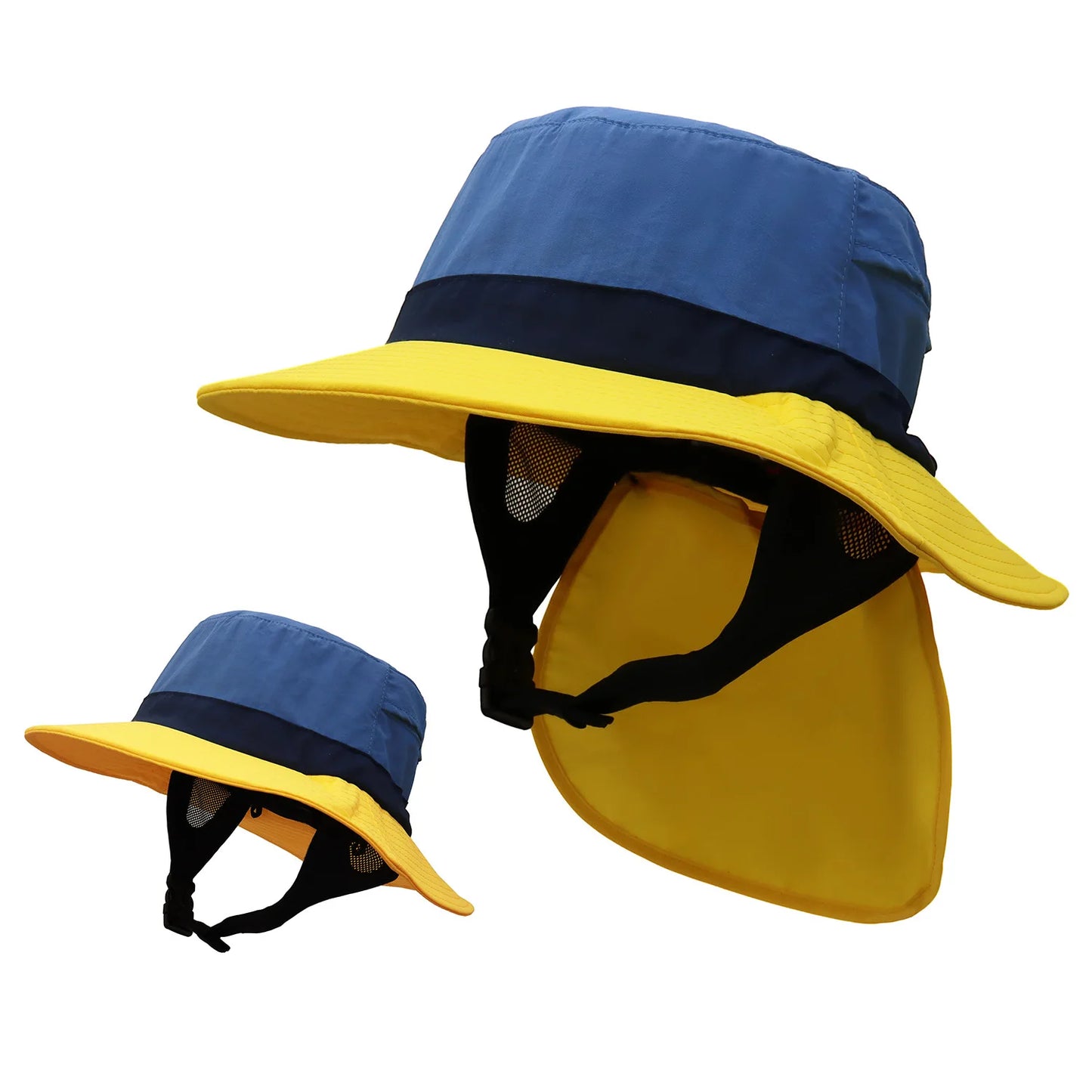UPF 50+ Wide Brim Sun Hat | Fishing Safari Bucket Hat Neck Flap