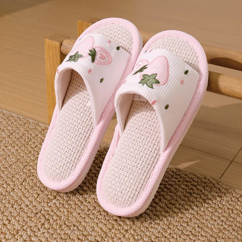 Women's Fluffy Fur Slippers | Open Toe Non-Slip Indoor Slides