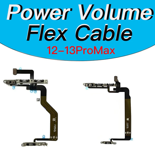 iPhone 12 & 13 Power Button Volume Mute Flex Cable Kit Phone Replacement Part Oasis Select