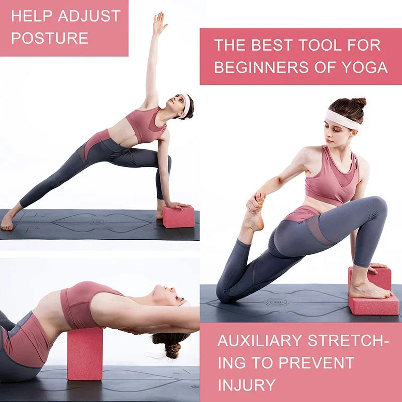 EVA Yoga Block | Pilates Brick & Gym Support Cube