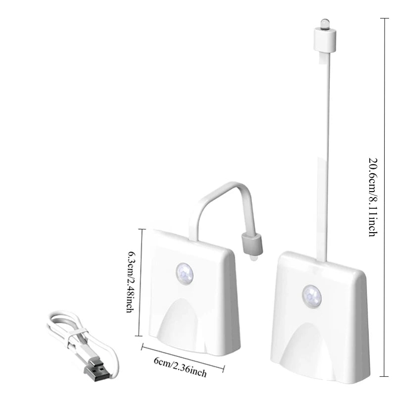 Motion Sensor Toilet Night Light | RGB LED Rechargeable