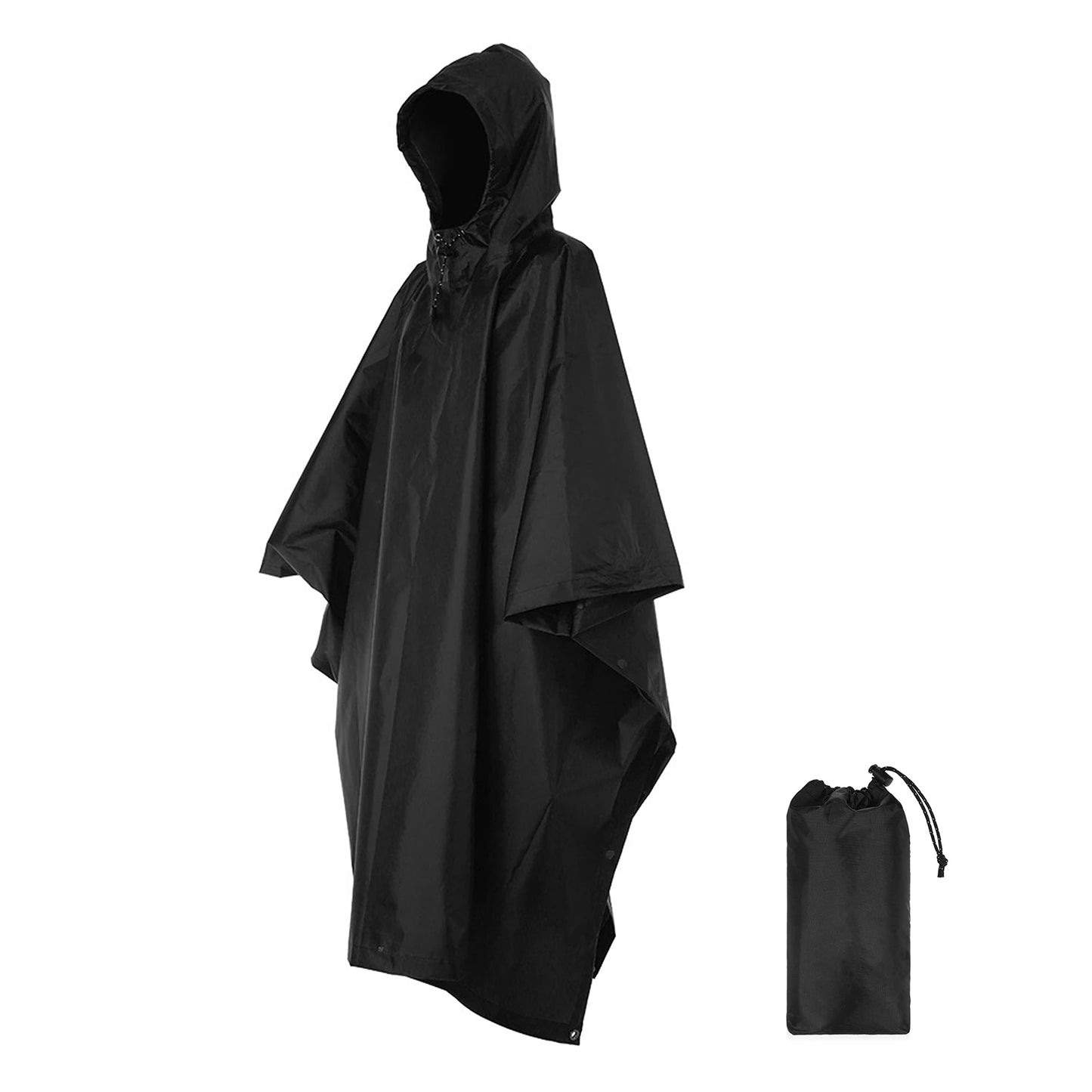 3-in-1 Picnic Mat Blanket Sun Shelter Waterproof Rain Poncho