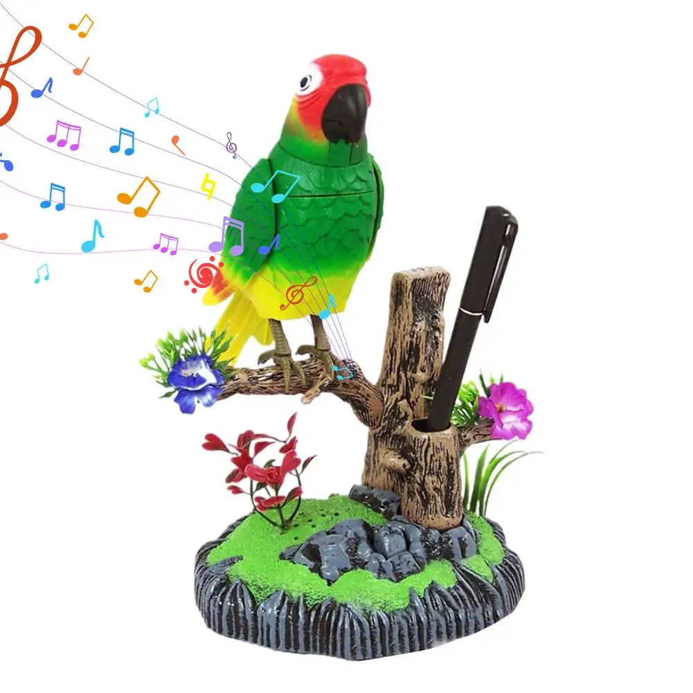 Voice-Activated Singing Parrot Toy – Interactive Kids Bird Toy