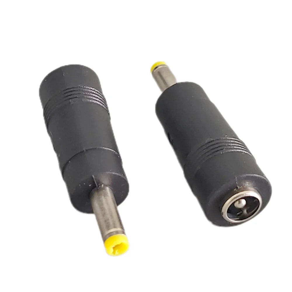 DC Power Male to Female Adapter 3.5x1.35mm 4.0x1.7mm 4.8x1.7mm 5.5x1.7mm 5.5x2.1mm 5.5x2.5mm 6.3x3.0mm 6.0x4.4mm Lapto Connector Peaceful Pleasures Health and Wellness 4.0x1.7mm 2Pcs