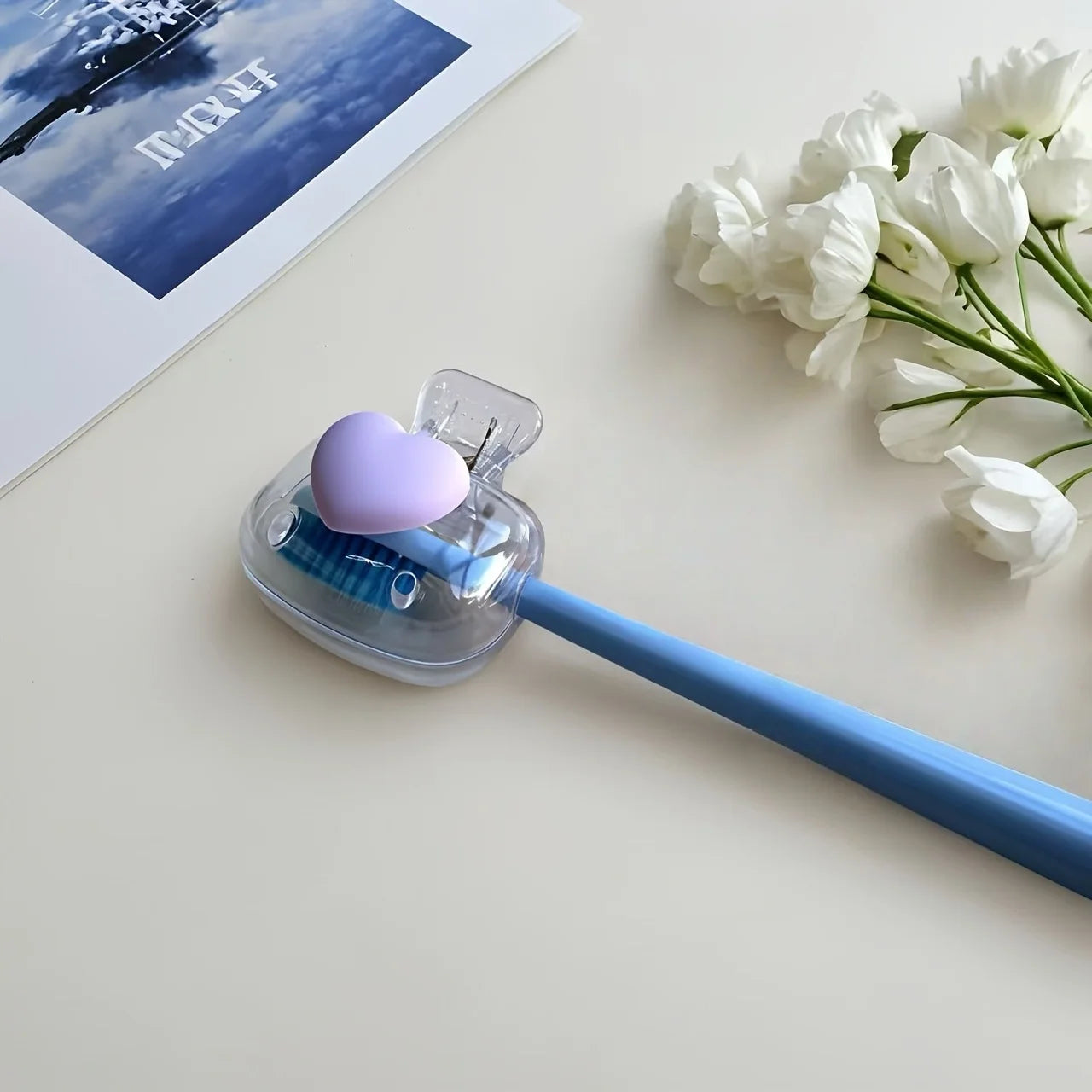 Portable Toothbrush Head Covers – Reusable Protective Caps Toothbrush Protector Cap Peaceful Pleasures Health and Wellness 1Pc Purple