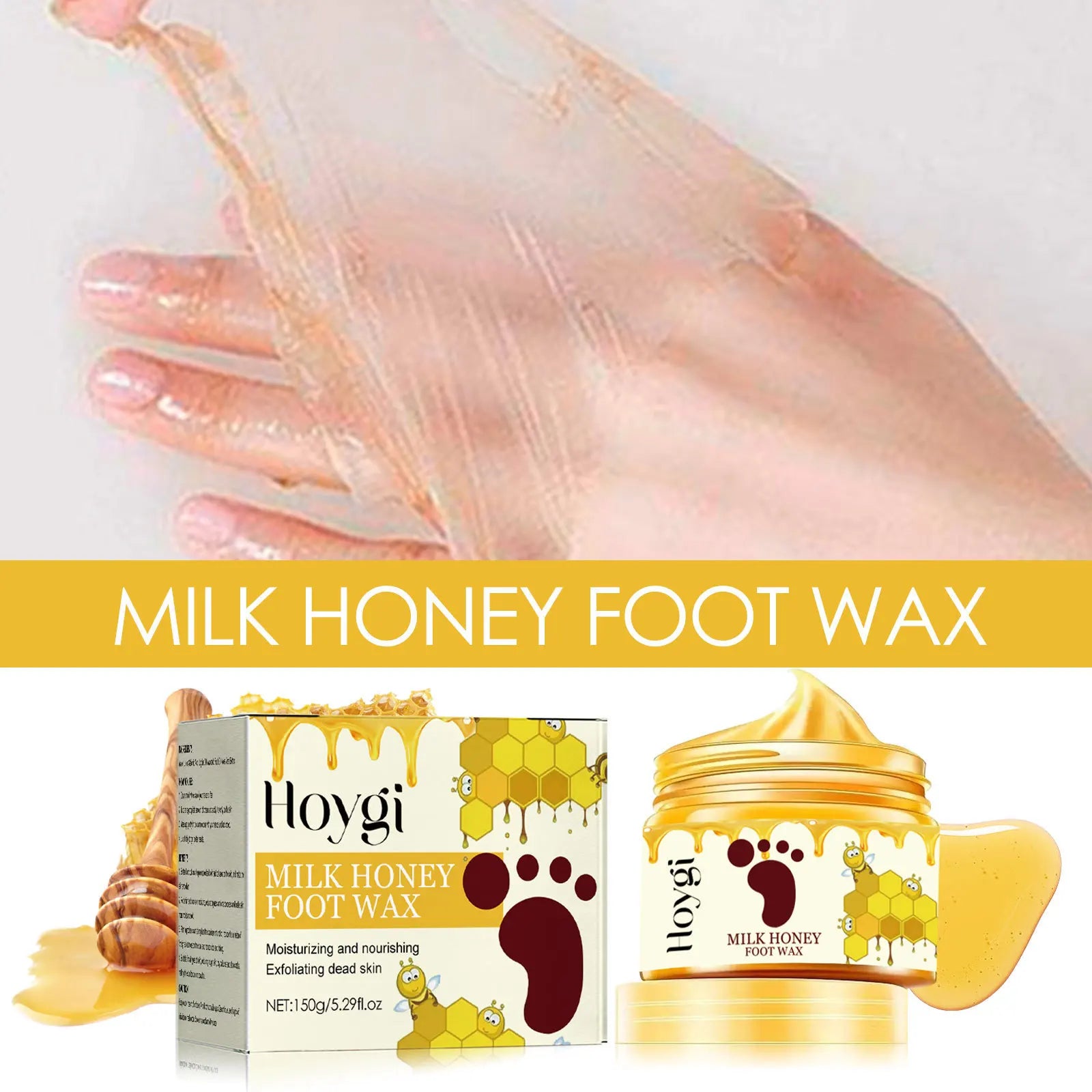 Anti Drying Foot Wax Exfoliating Remove Callus Peeling Soften Repair Roughness Nourishing Hydrating Moisturizing Foot Care Cream Peaceful Pleasures Health and Wellness