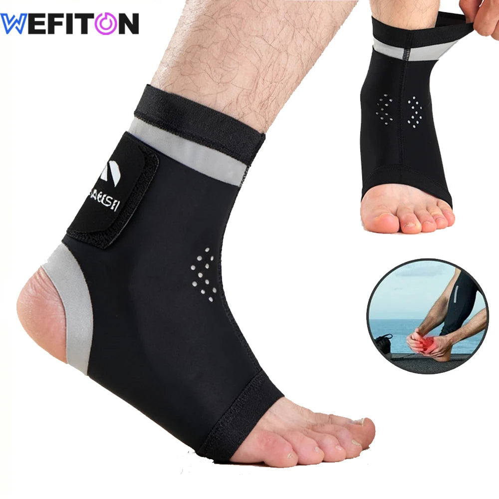 1PCS Sports Neoprene Ankle Support Sleeve, Ankle Pain Relief Support for Men and Women, Ideal for Sprains, Strains, Arthritis Peaceful Pleasures Health and Wellness