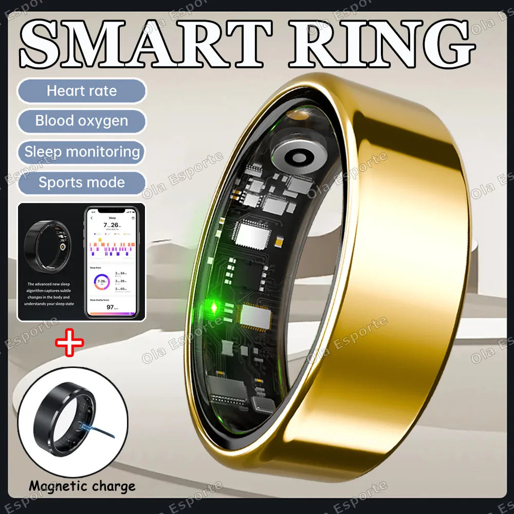 Smart Ring 2026 | Heart Rate, Sleep & SpO₂ Tracker | 5ATM