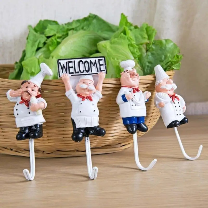 Cartoon Kitchen Hook Wall Hanger Concise Design Creative Utensil