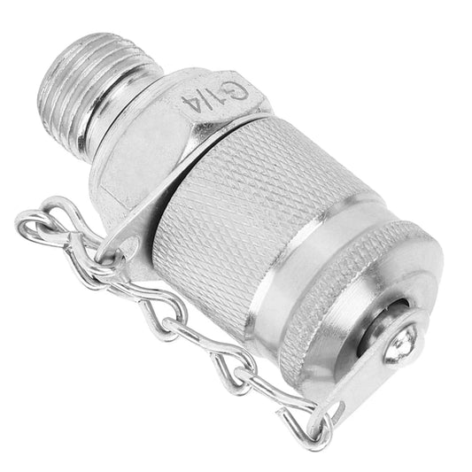 High Pressure Test Point G1/4-M16x2 Hose Fitting Adapter Hydraulic Test High Pressure Measuring Point Coupling Peaceful Pleasures Health and Wellness Silver