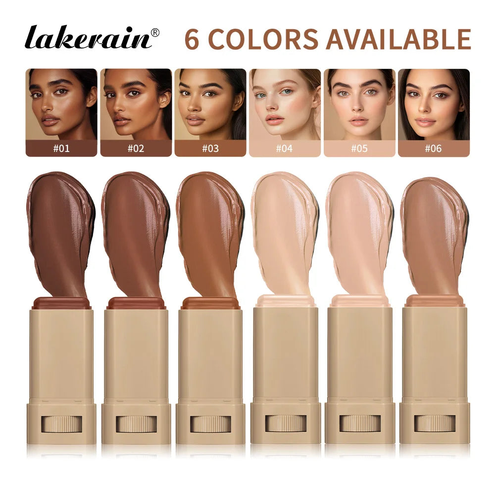 Eraser Foundation Stick Stick Serum Boosted Skin Tint Foundation Stick Smooth Plumper Hight Coverage Travel Flawless Foundation Peaceful Pleasures Health and Wellness