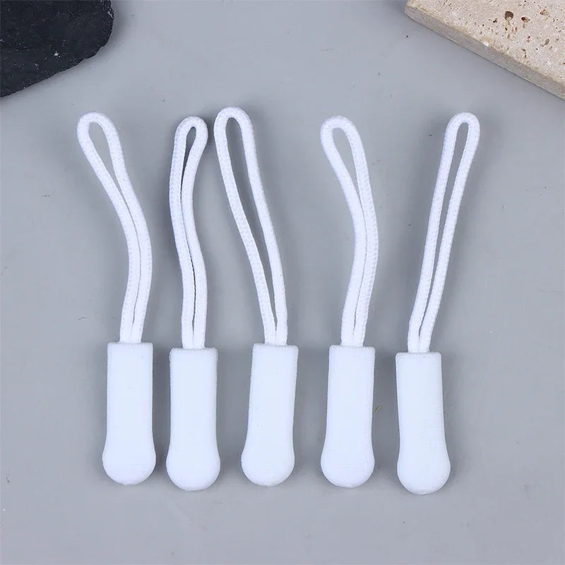 Metal Replacement Zipper Pulls & Cord Extenders – 5/10/20 Pack