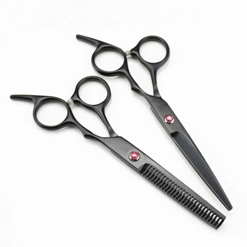 6.0 Inch Coated Color Hair Cutting Scissors: Professional Barber Shears, Thinning Scissors, Styling & Trimming Tools Peaceful Pleasures Health and Wellness