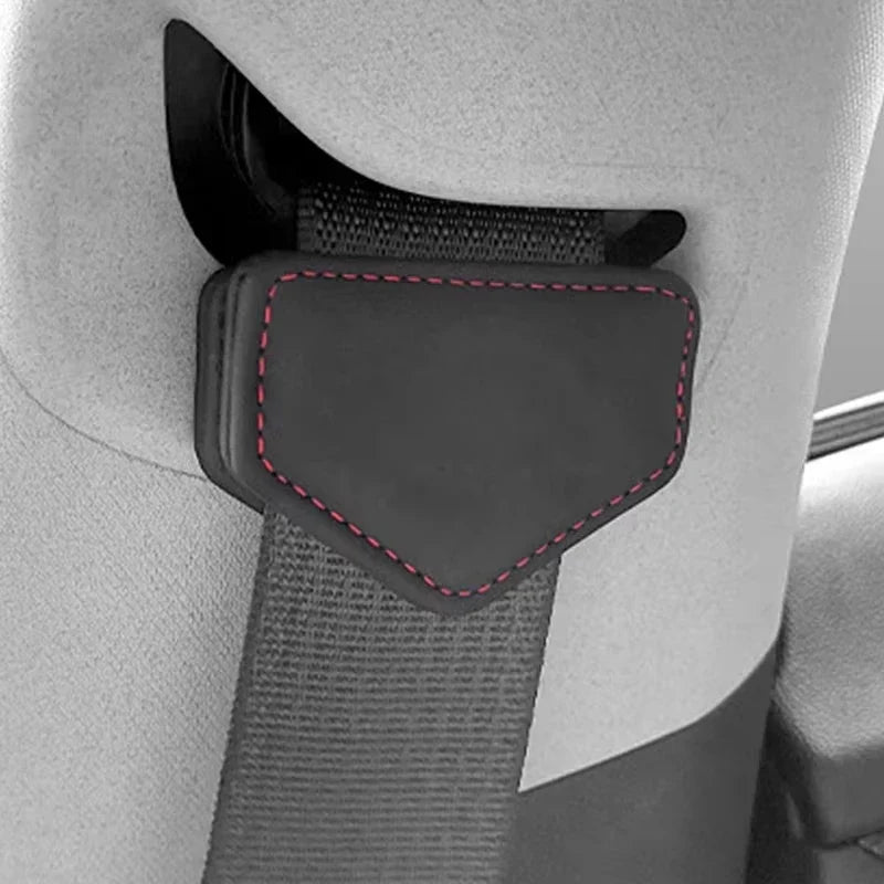 Magnetic PU Leather Seat Belt Clip Adjuster | Universal Fit