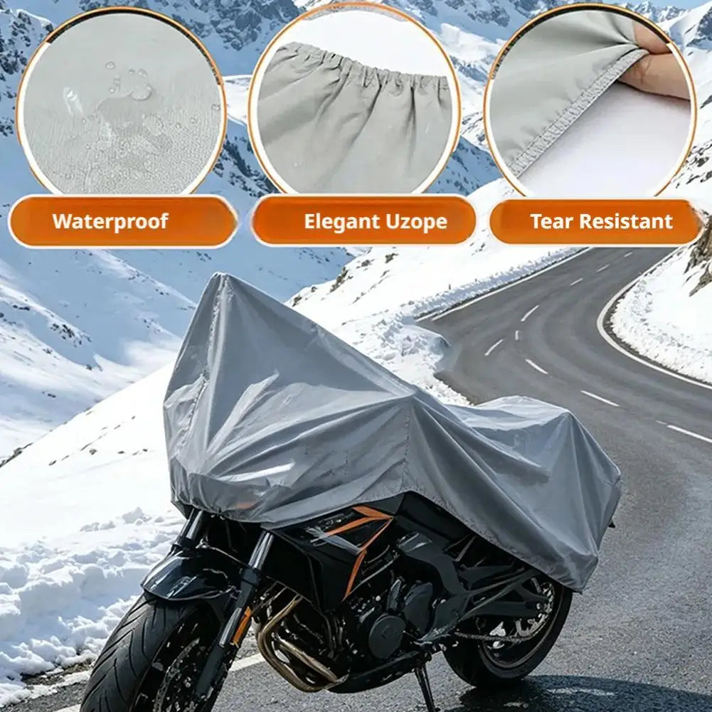 1pcs Motorcycle Bike Cover Waterproof Windproof UV Protection Dustproof E-Bike Cover For Indoor Outdoor All Season Storage Peaceful Pleasures Health and Wellness