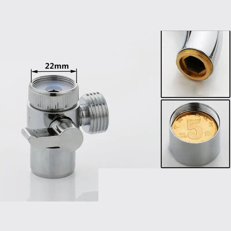 Universal Wash Basin Washing Machine Faucet Diverter Converter Multifunctional Household Single Cut Valve Water Distributon Peaceful Pleasures Health and Wellness