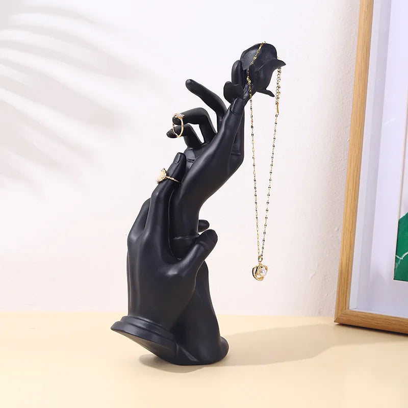 Resin Abstract Bust Mannequin Head Jewelry Display Stand