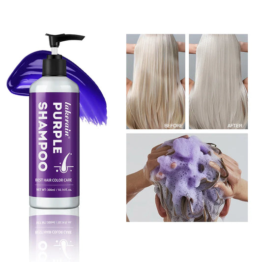 Purple Toning Shampoo for Blonde & Gray Hair – 300ml Purple Toning Shampoo Oasis Select