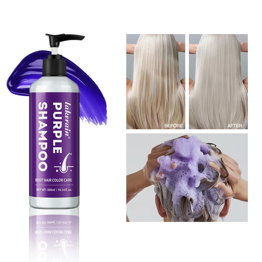 Purple Toning Shampoo for Blonde, Bleached & Gray Hair 300ml