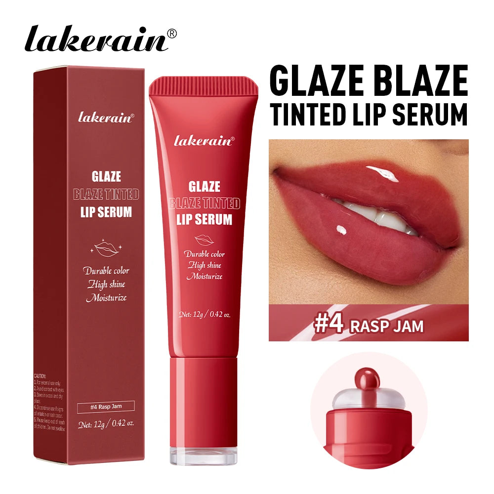 Lip Gloss Glowy Balm Tinted Lip Moisturizer Repairing Nourishing Lip Tint Glow Liquid Lip Gel Hydrating Lips Care Peaceful Pleasures Health and Wellness 004