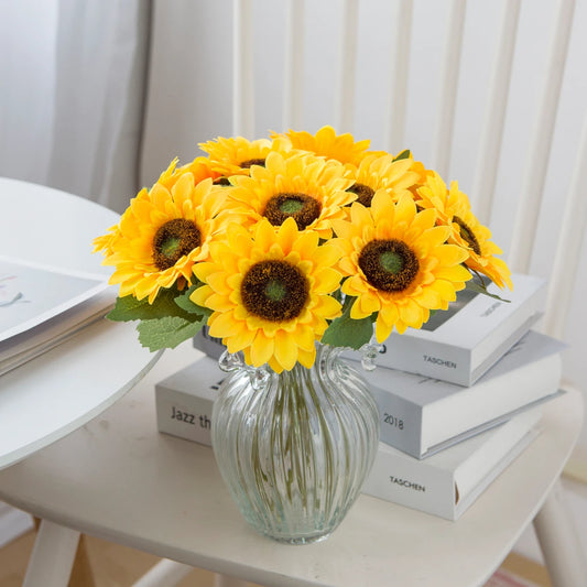 Artificial Silk Sunflowers for Wedding, Home & Party Decor Artificial Silk Flowers Peaceful Pleasures Health and Wellness
