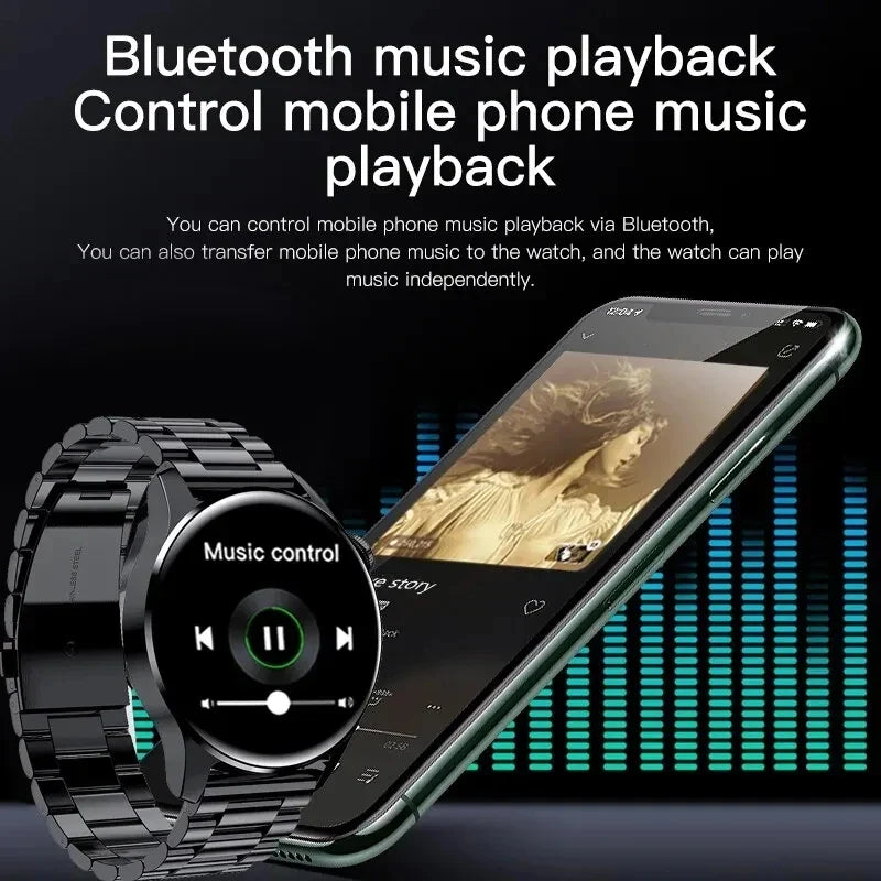 Men's Bluetooth Smartwatch HW12 – Fitness, Calling & IP68
