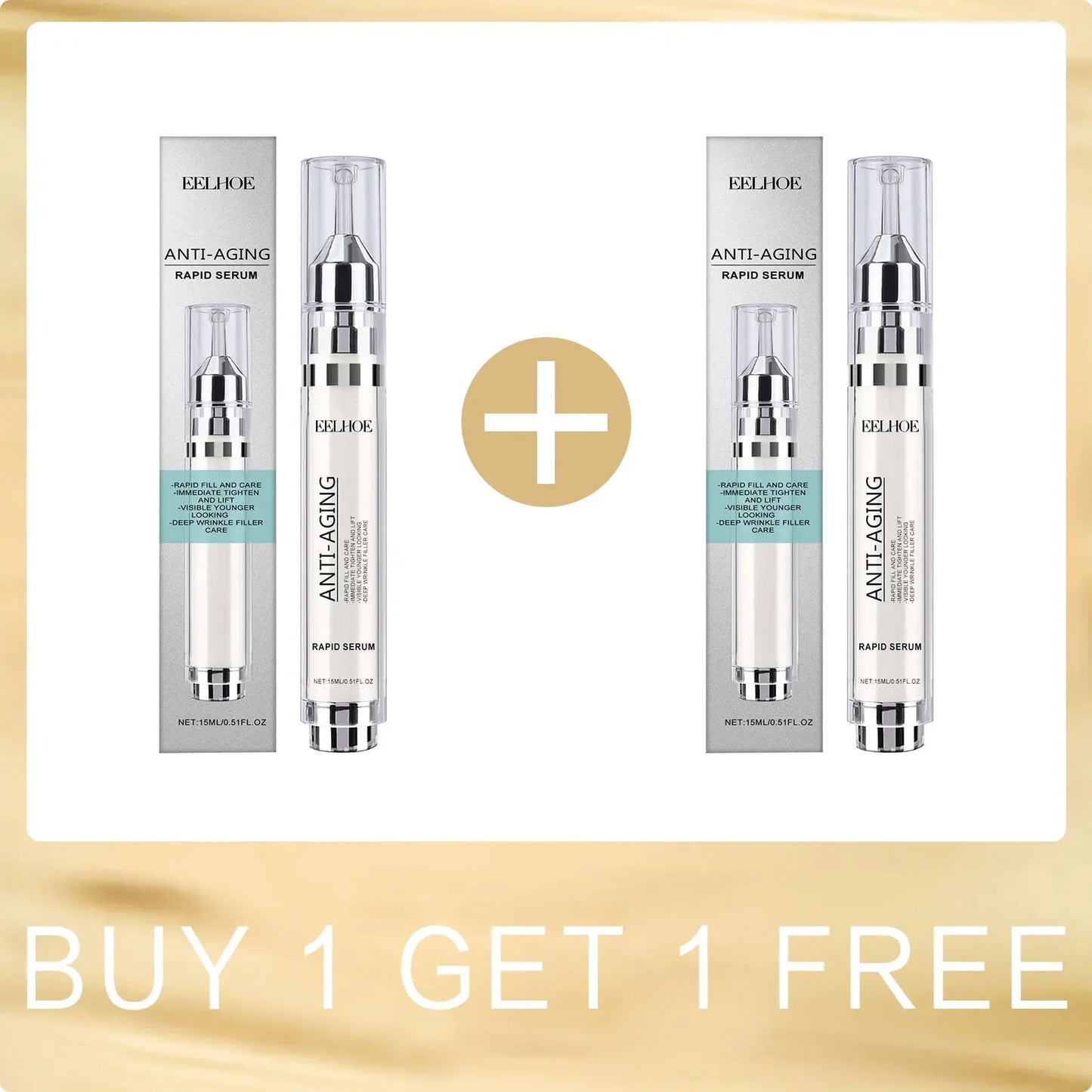 EELHOE Collagen Facial Serum – Firming & Hydrating, 15ml Peaceful Pleasures Health and Wellness Buy 1 for 1 Free