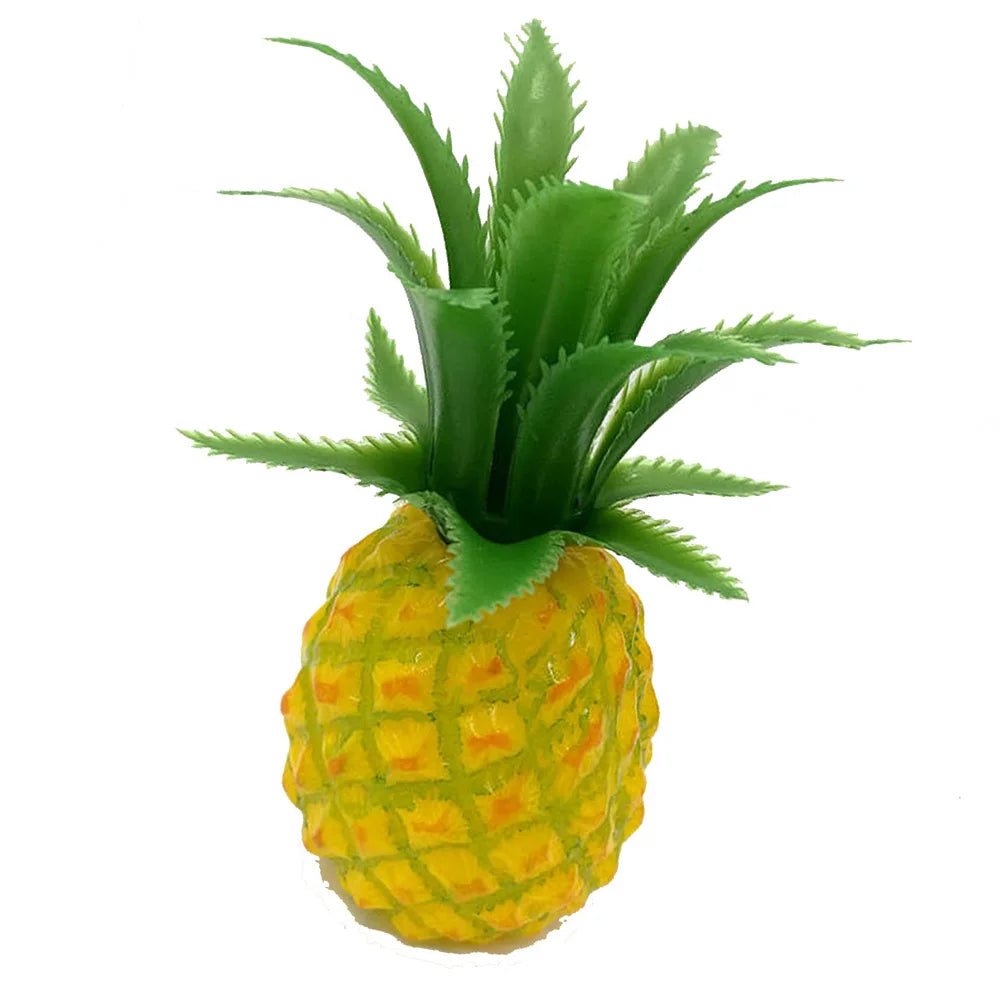 5 5x11CM Artifical Pineapple Fake Ananas Fruit Plastic Photographic