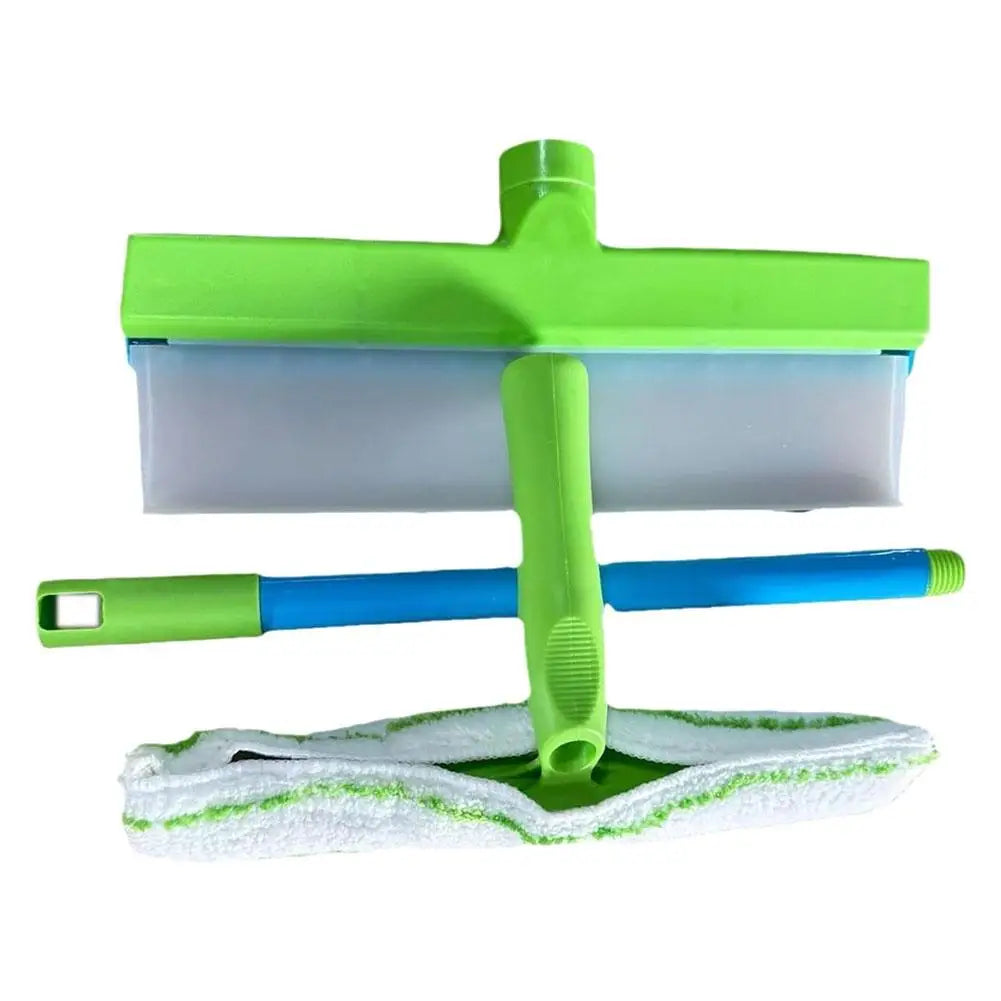 12-Inch Recyclable Silicone Window Squeegee Kit Single Ultrafine Fiber Cloth Cover Car Cleaning Tool Glass Cleaning Gadget Peaceful Pleasures Health and Wellness