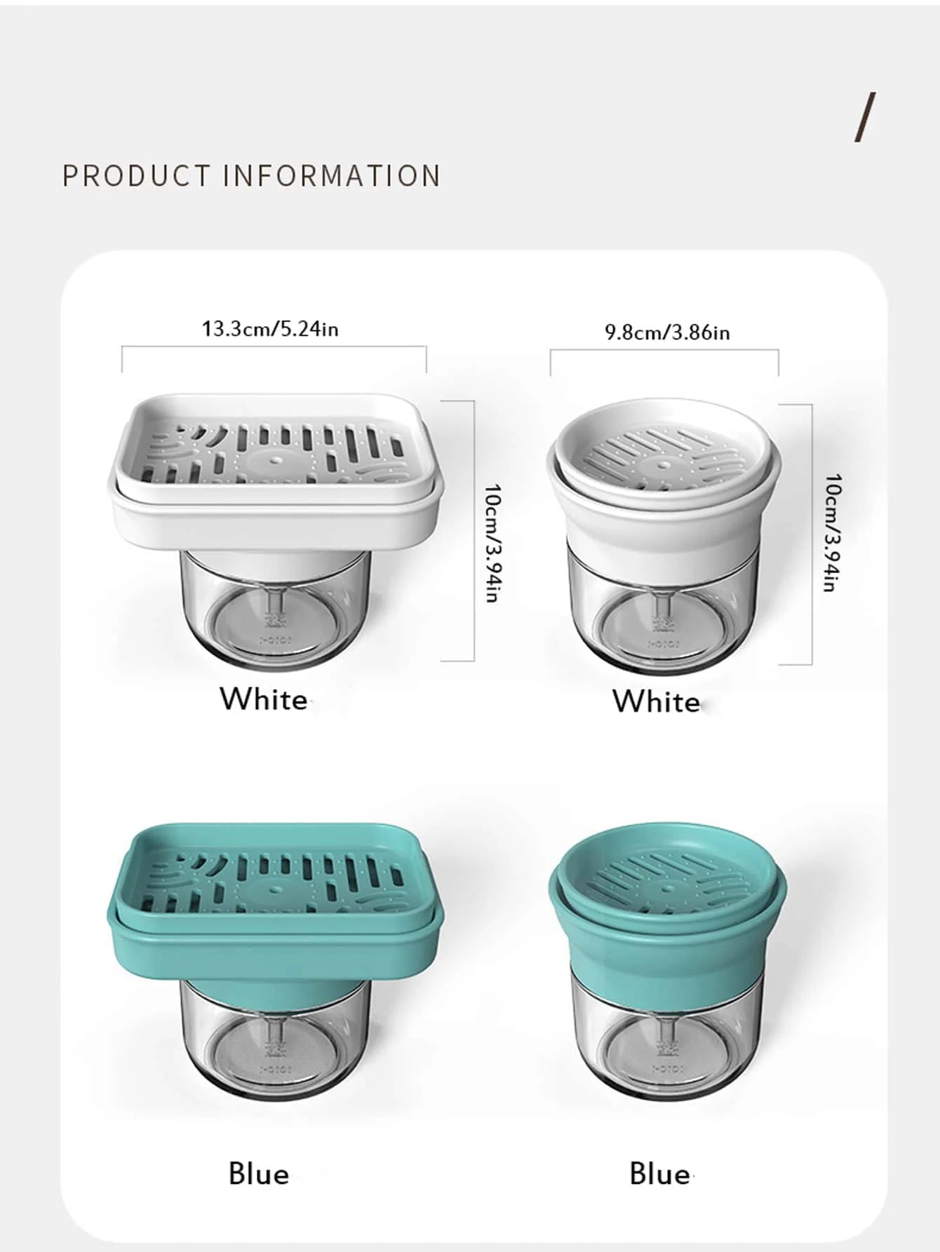 1Pcs Kitchen Press-type Dishwashing Detergent Automatic Liquid Output Bottle Removable Liquid Pressing Tool Peaceful Pleasures Health and Wellness