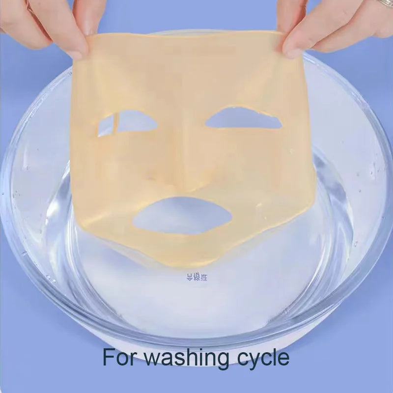 Silicone 3D Face Mask Cover – Reusable Anti-Evaporation Shield