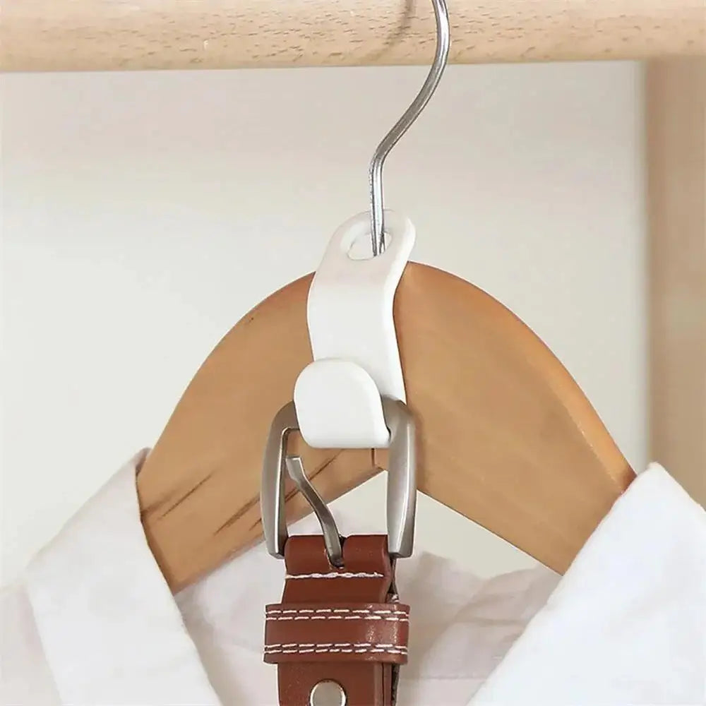 10-Pack Cascading Hanger Hooks | Closet Space Saver Organizer