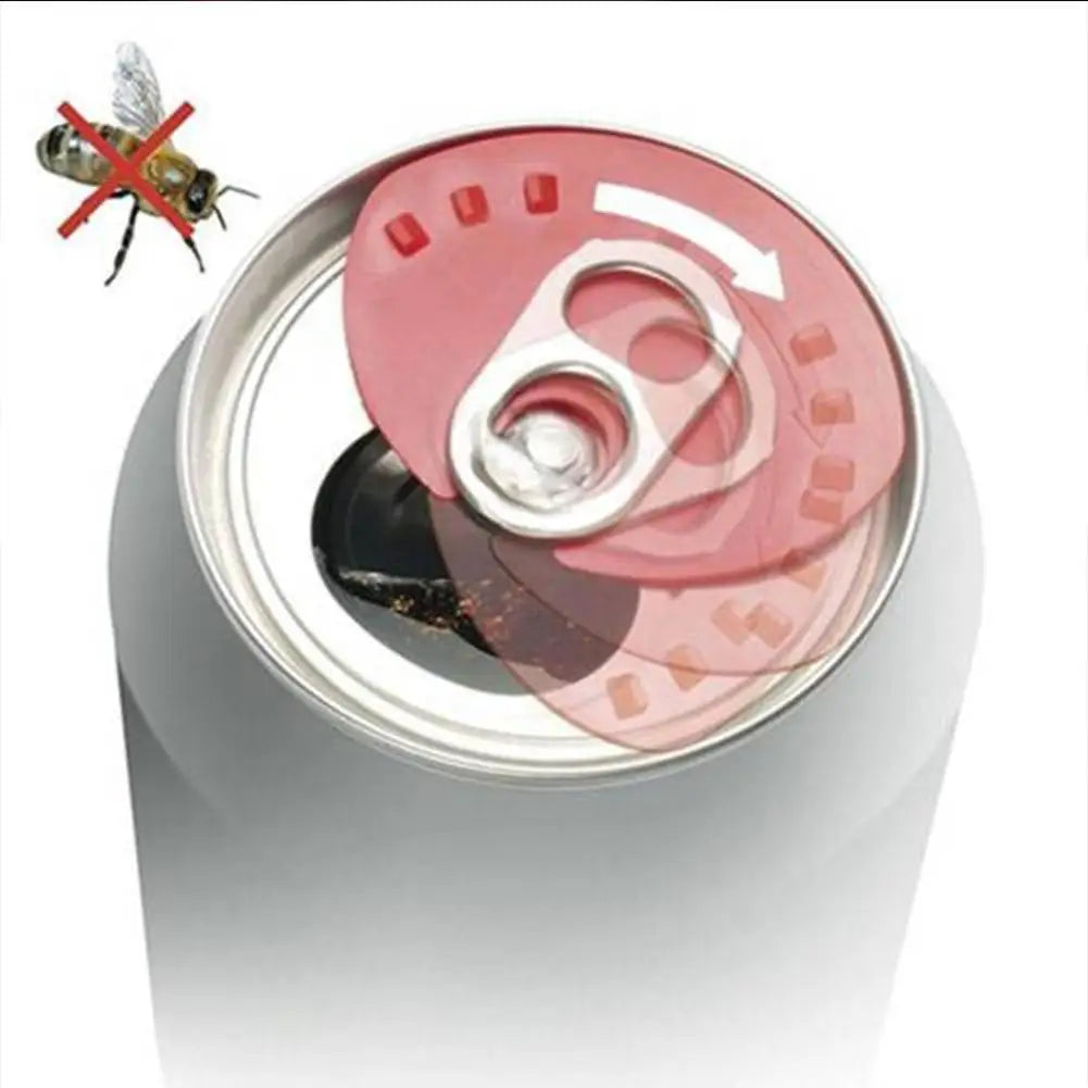 5-Pack Beer & Soda Can Covers | Reusable Flip Lid Sealers