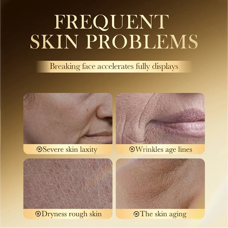 SADOER Golden Collagen Face Mask – Anti-Aging & Moisturizing