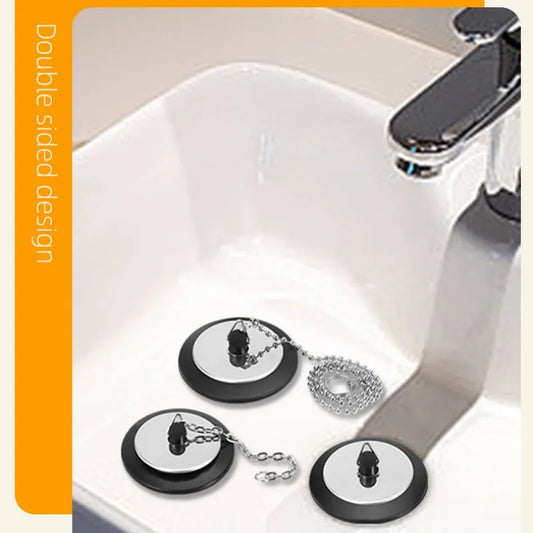 Universal Rubber Sink Plug & Bathtub Drain Stopper | Kitchen & Bath Drain Stopper Plug Oasis Select