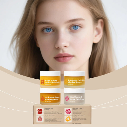Dual Day & Night Skincare Kit – Hydration, Firming & Eye Care Skincare Gift Set Peaceful Pleasures Health and Wellness